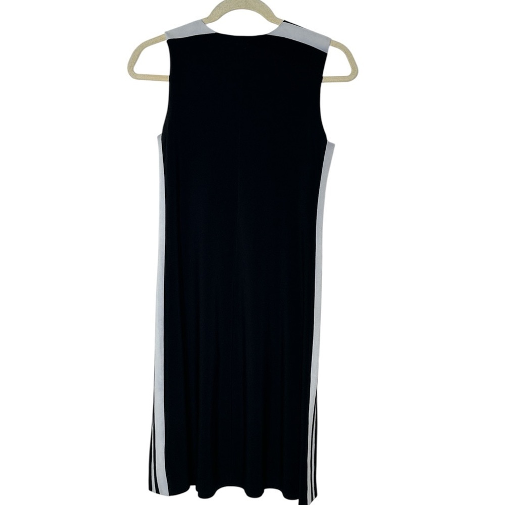 Norma Kamali Side Stripe Sleeveless Swing Dress XS - Picture 6 of 6